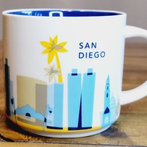 Starbucks San Diego You Are Here Mug - 14OZ